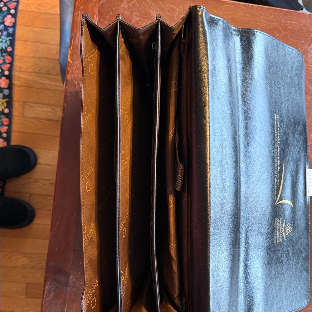 Black Leather Men's Bag - Picture 6 of 6